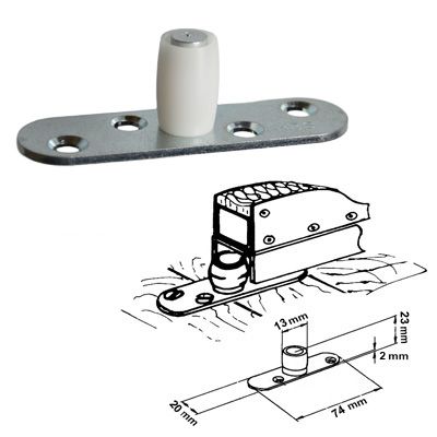 Führungsrolle aus Kunststoff