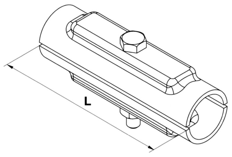 Rohrverbinder verzinkt