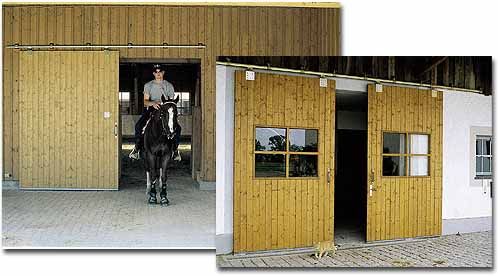 Edelstahl-Laufschiene Typ 30