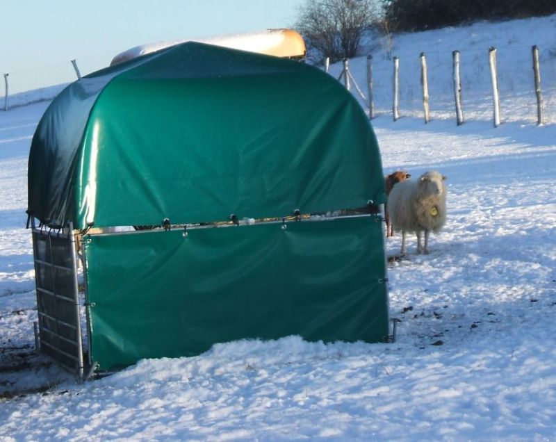 Weideunterstand klein für Schafe und Ziegen