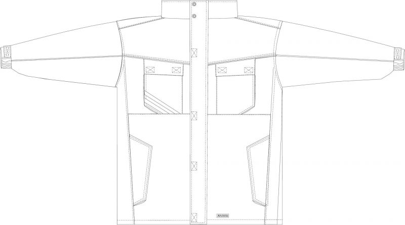 Winterjacke Highline - Schnitt
