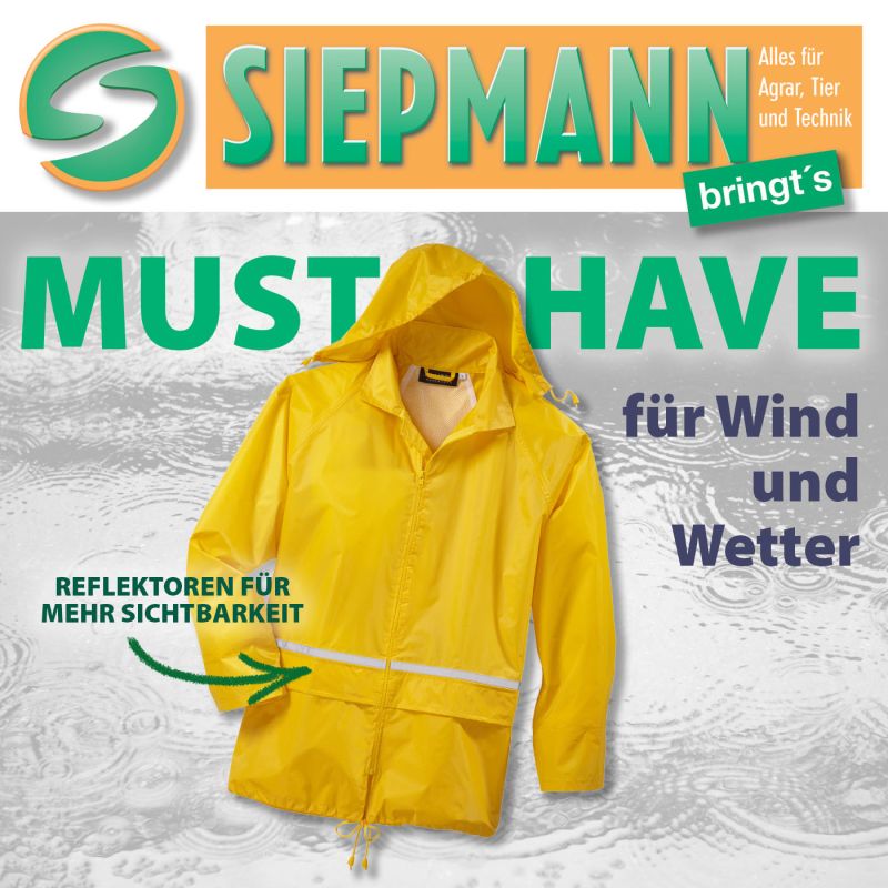 Regenjacke Yellow