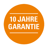 10 Jahre Garantie