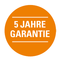 5 Jahre Garantie