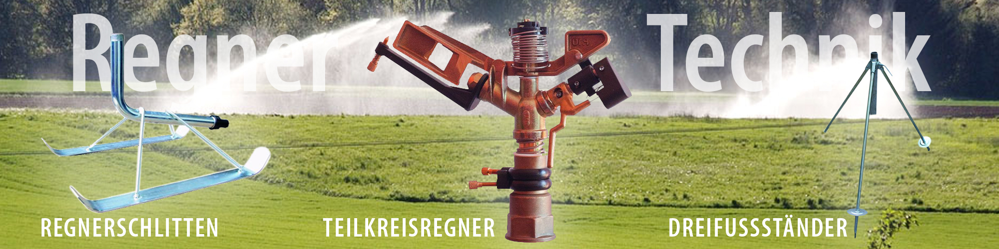 Mit Regnertechnik von Siepmann stehen Sie nicht auf dem Schlauch