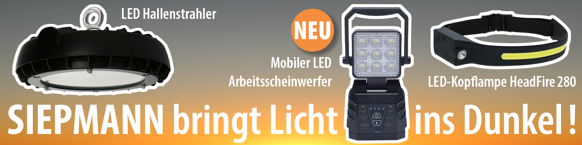 LED Licht in vielen Formen bei Siepmann.net