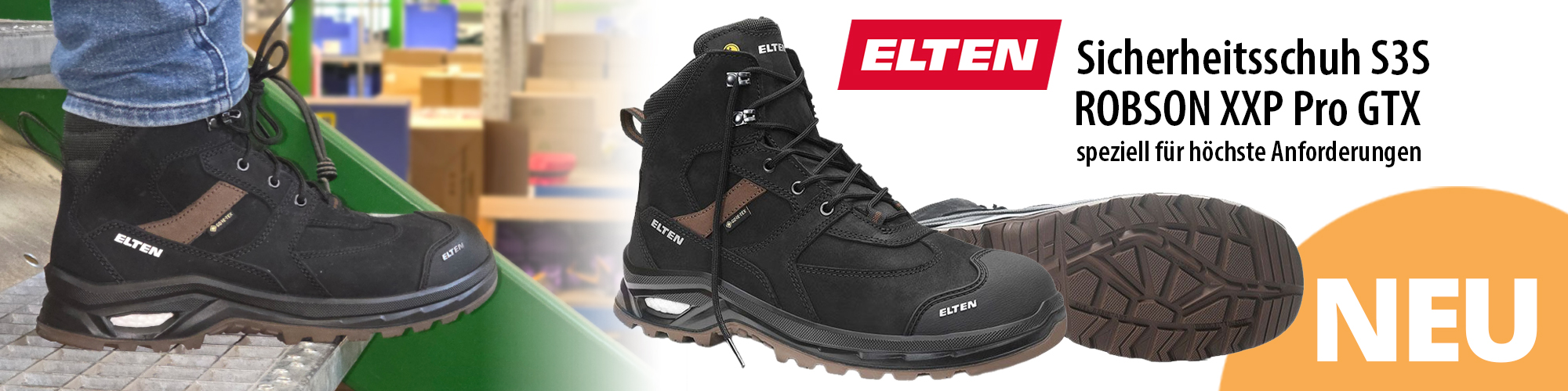 Sicherheitsschuh S3S Robson XXP Pro GTX bei siepmann.net