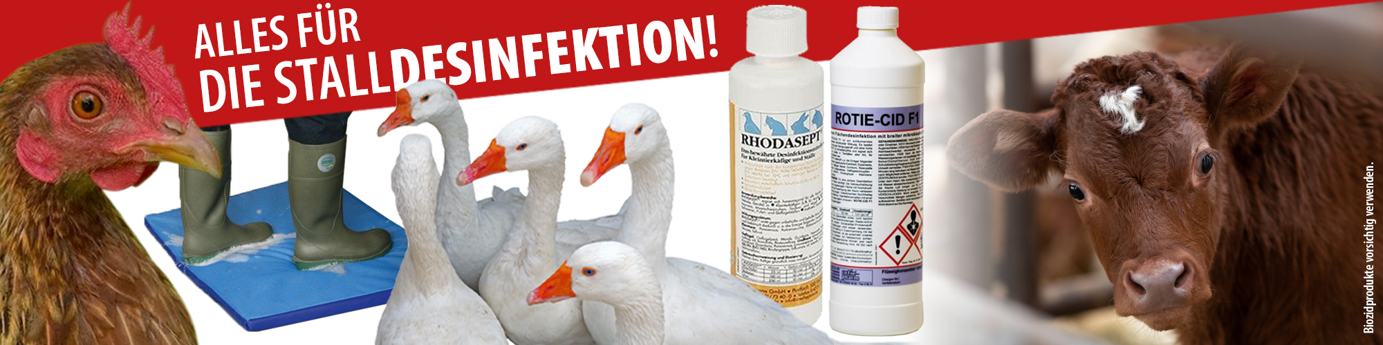 Alles für die Stalldesinfektion bei siepmann.net