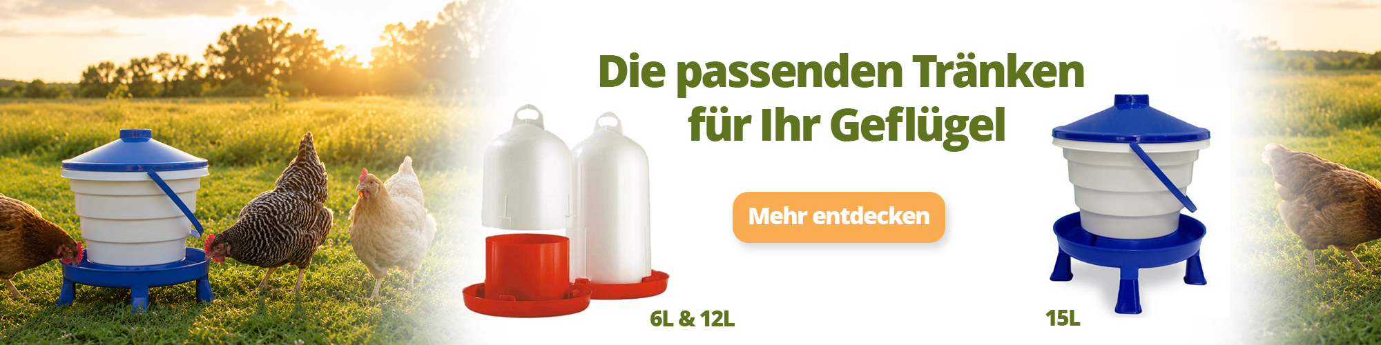 Passende Geflügeltränken