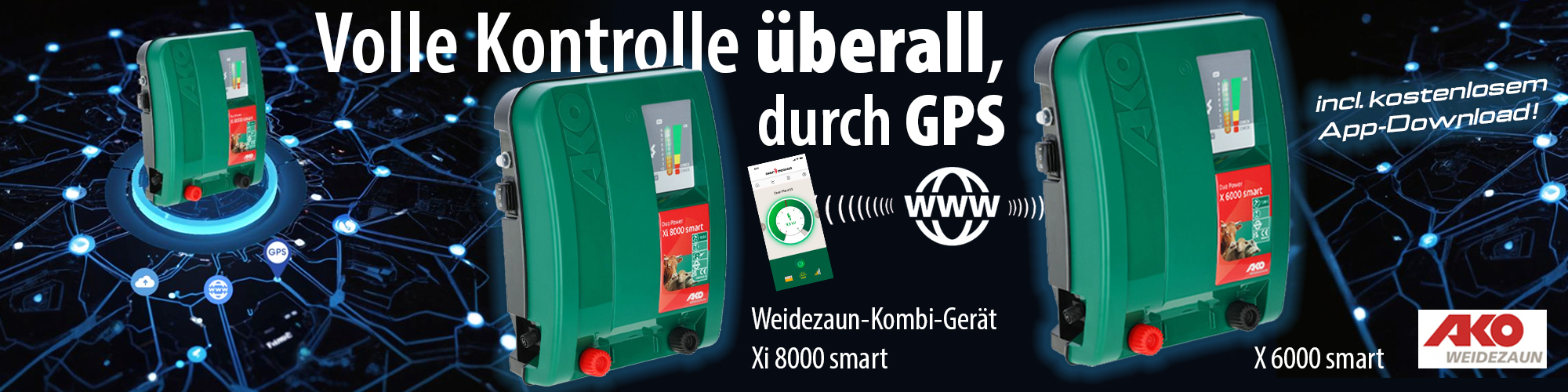 Permanente Kontrolle Ihrer Zaunanlage durch smarte-Weidezaun-Technologie