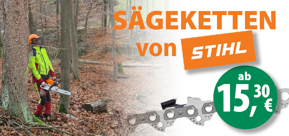 Machen einen sauberen Schnitt - Stihl Sägeketten