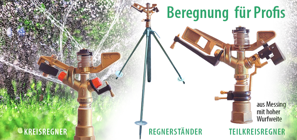 Professionelle Beregnung für Garten, Landwirtschaft & Reitplatz