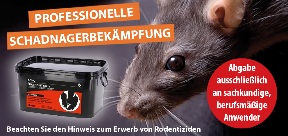 Ratten- und Mäusegift jetzt wieder im Sortiment
