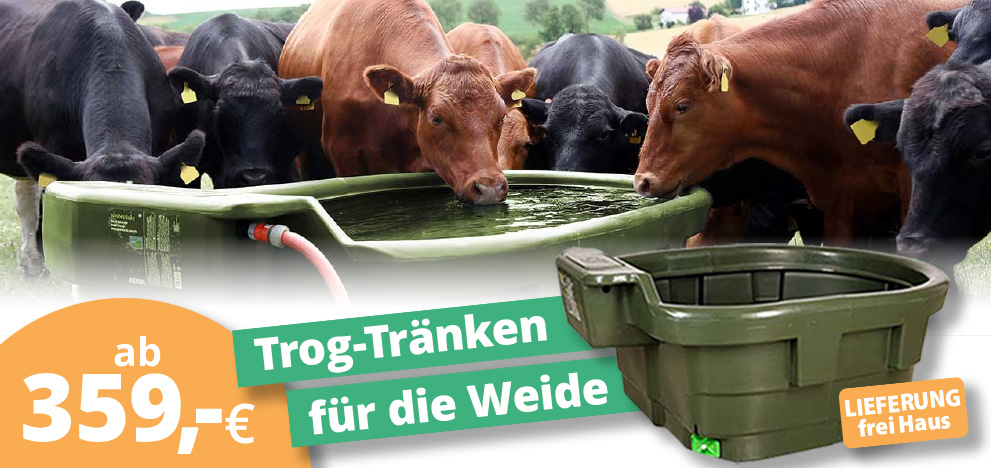 Weidetränken für die sichere Versorgung im Sommer!